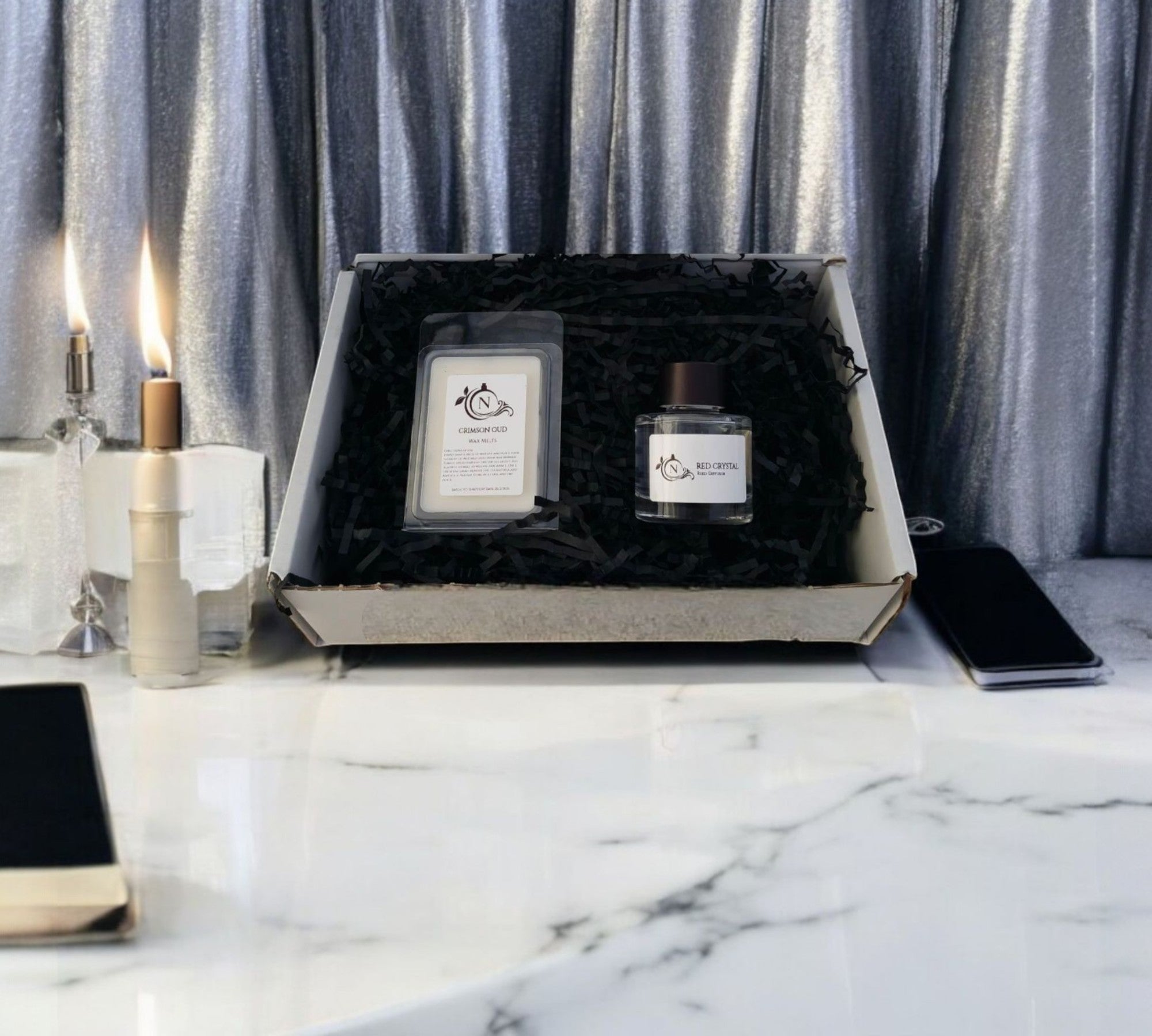 Noble Notes Aura Essence Collection - Luxury Fragrance Gift Set Display
