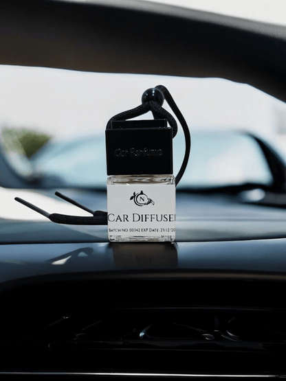 Noble Notes Smoky Wood Car Diffuser - Luxury Woody Car Fragrance with 25% Concentration