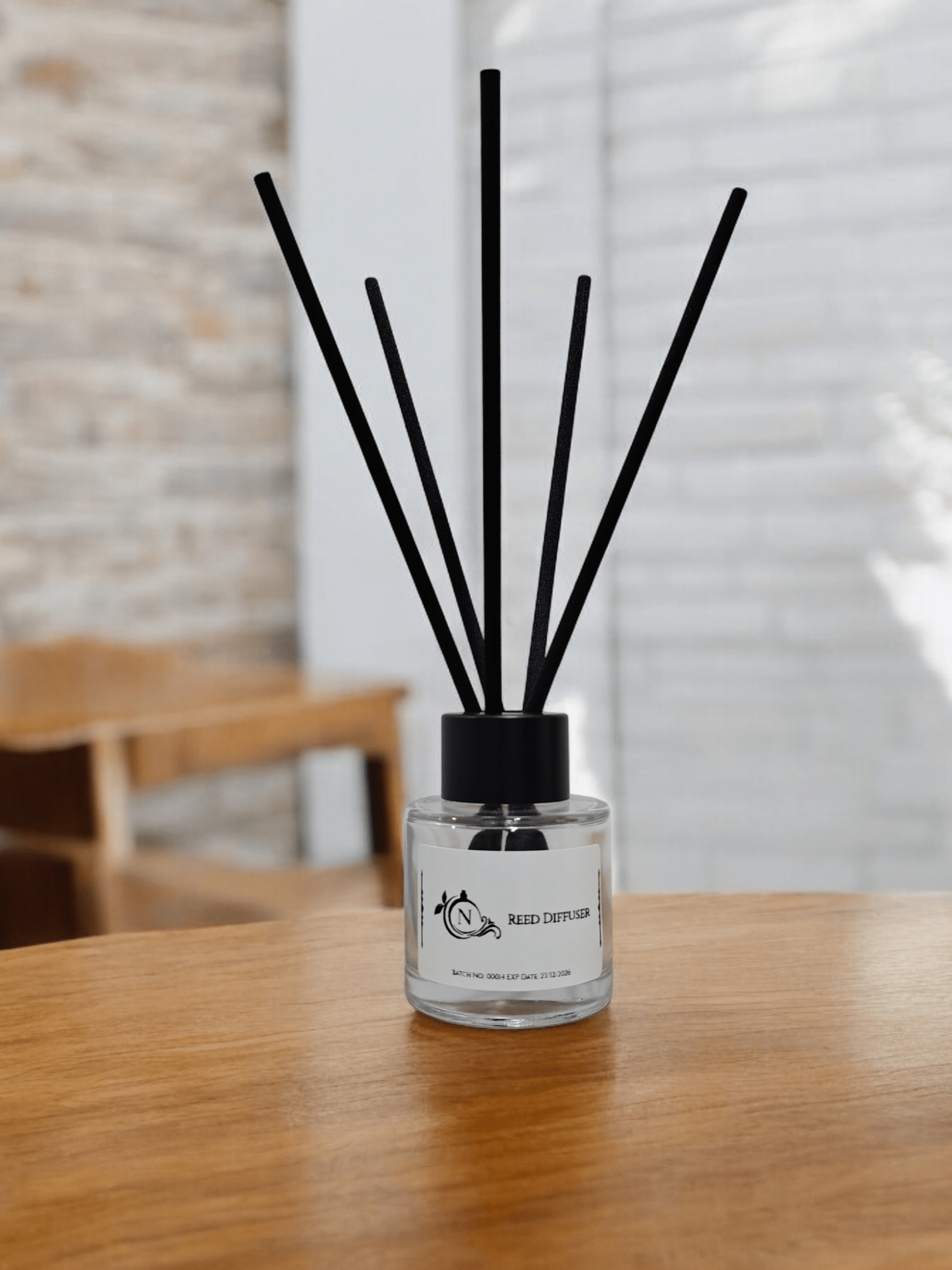 Noble Notes Unconquered Reed Diffuser – Oriental Woody Home Fragrance with Premium Oils